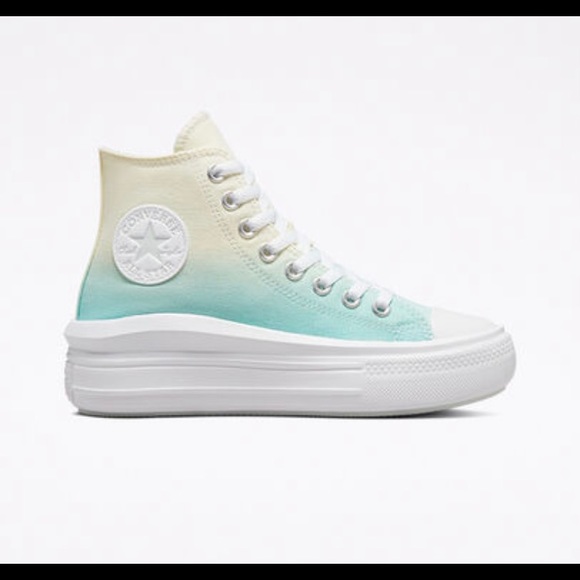 NWT Converse High Top Platform Sneakers - Picture 2 of 6